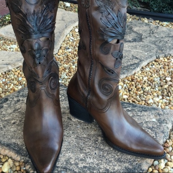 Carlos Santana Shoes - Carlos Santana Slinger Cowboy Boots